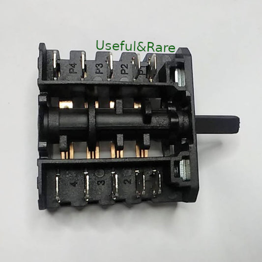5-mode electric stoves selector switch MTA-04 shaft 413