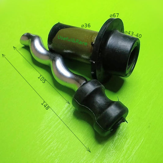 Submersible pump screw auger d67 L63-105-148
