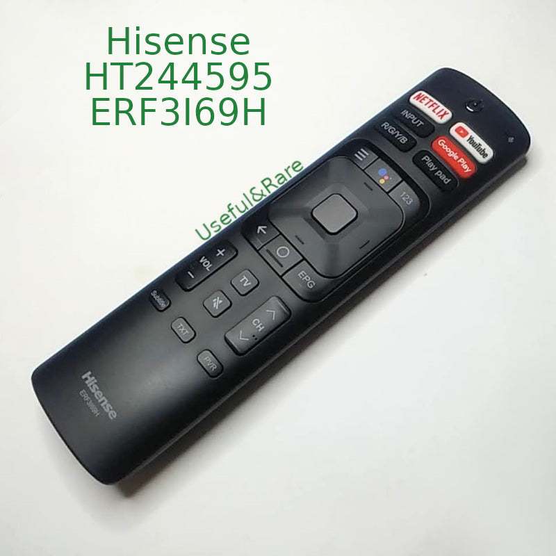 Hisense TV Remote control HT244595 ERF3I69H