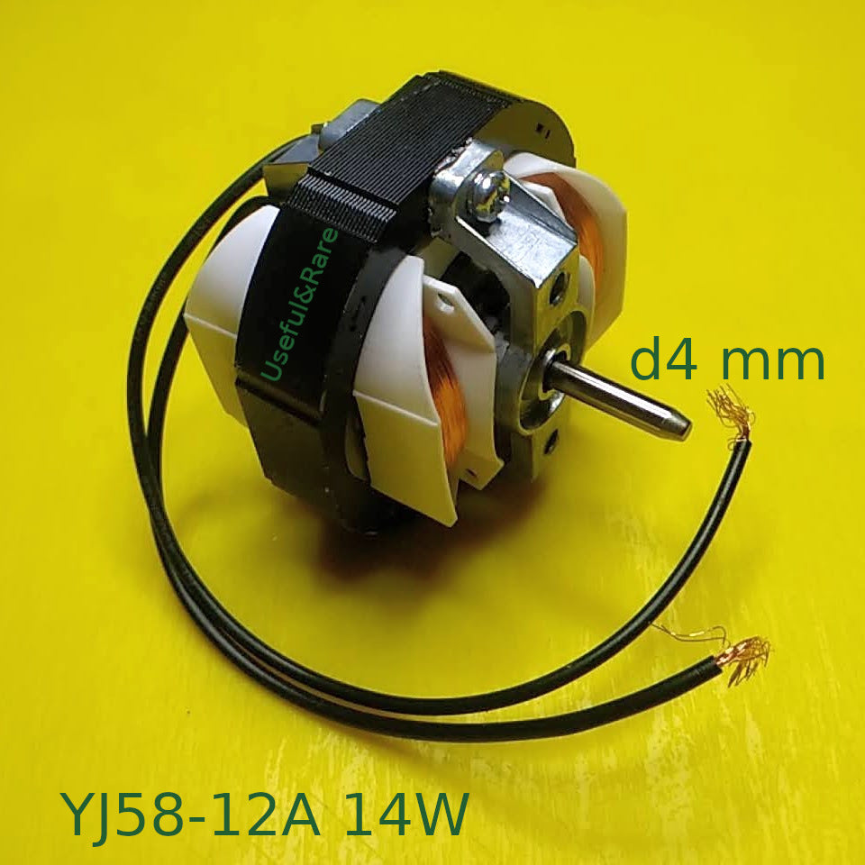 Heater blower electric motor YJ58-12A 14W