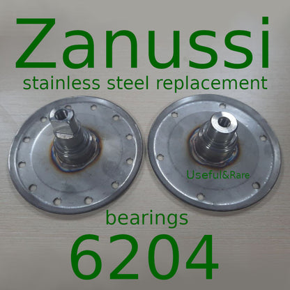 Zanussi, Electrolux washing machine Stainless steel Drum support 6204 bearing