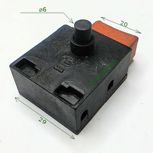 Electric saw manual trigger switch BK 36 8A 16*29*33 11*20