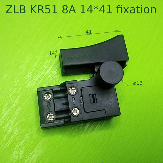 Belt sander grinder manual lock trigger switch ZLB KR51 8A 14*41
