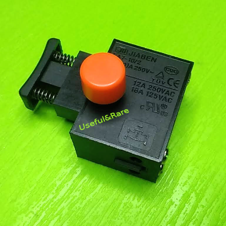 Electric chain saw manual trigger switch FA2-10\2B-1 12A press protection