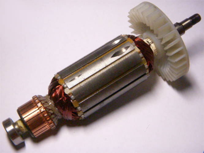 DWT 150/180 angle grinder motor armature d43 L186 12-8-9