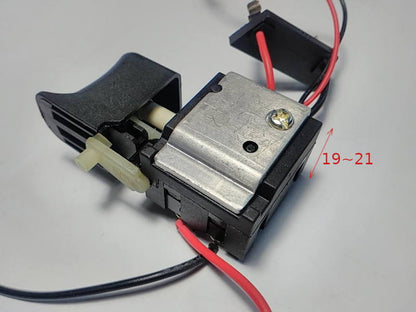 Screwdriver manual operation trigger switch FA01-15/1WEK-02 Li-Ion 21*30 17*27