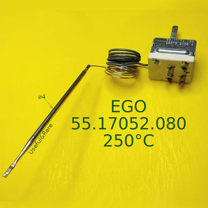Electric oven operation control thermostat EGO 55.17052.080 250°C