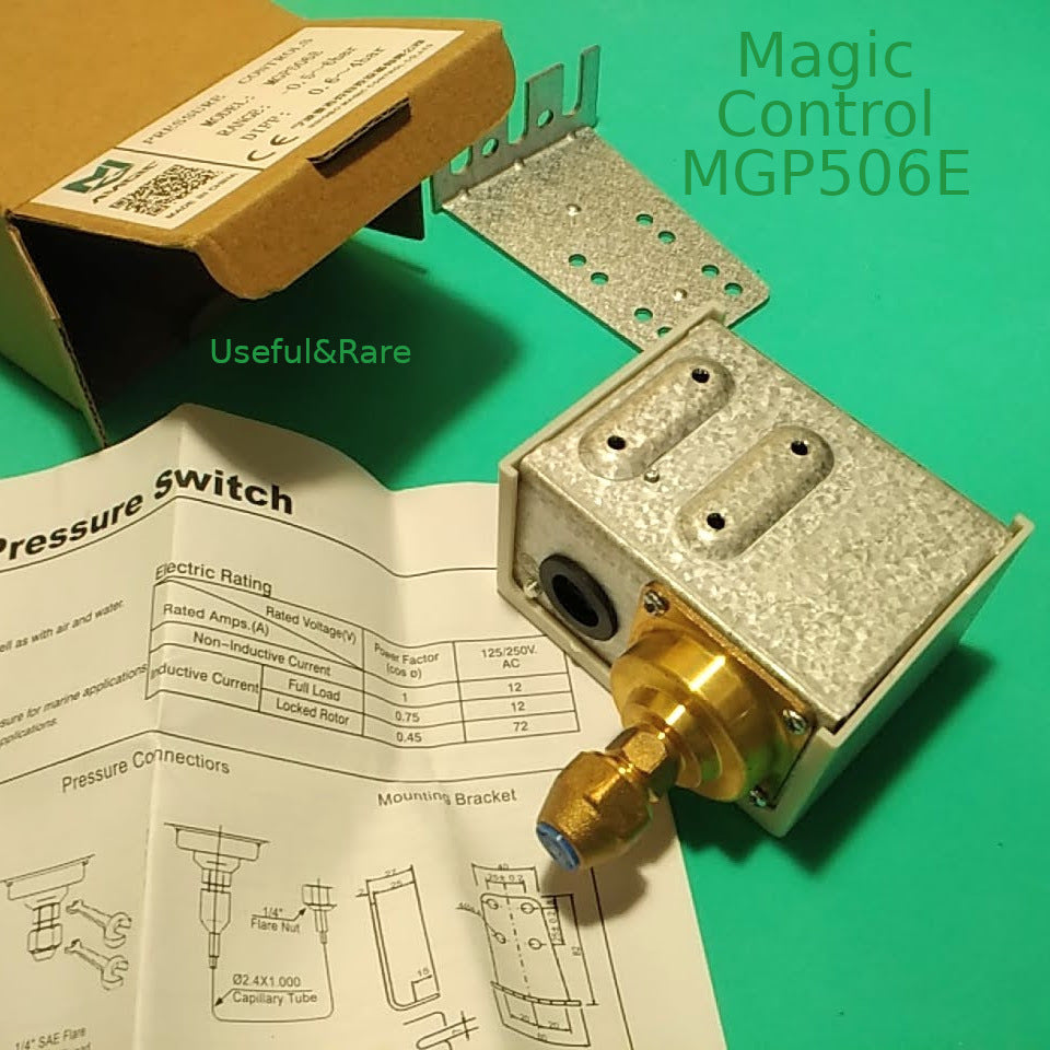 Pressure switch Magic Control MGP506E Low pressure mode -0.7-6 bar