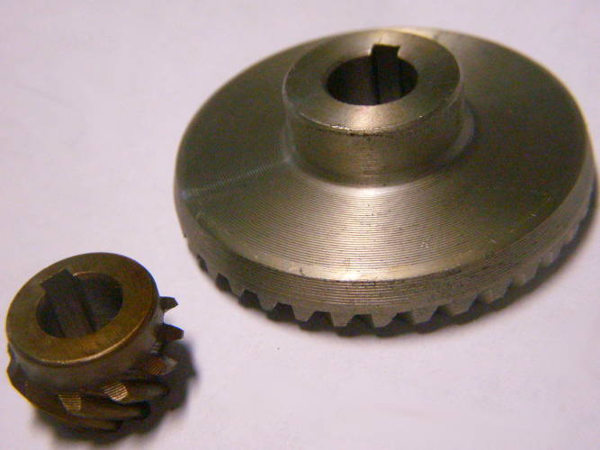 DWT 125 SL angle grinder gears pair d49*10 h11.5*d8 KEY