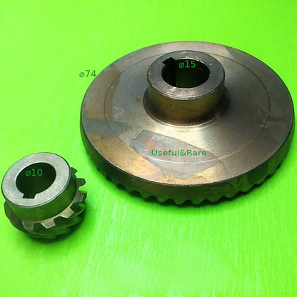 DWT WS24 230-D, WS-230 DL angle grinder gears pair d74*15 h17*d10