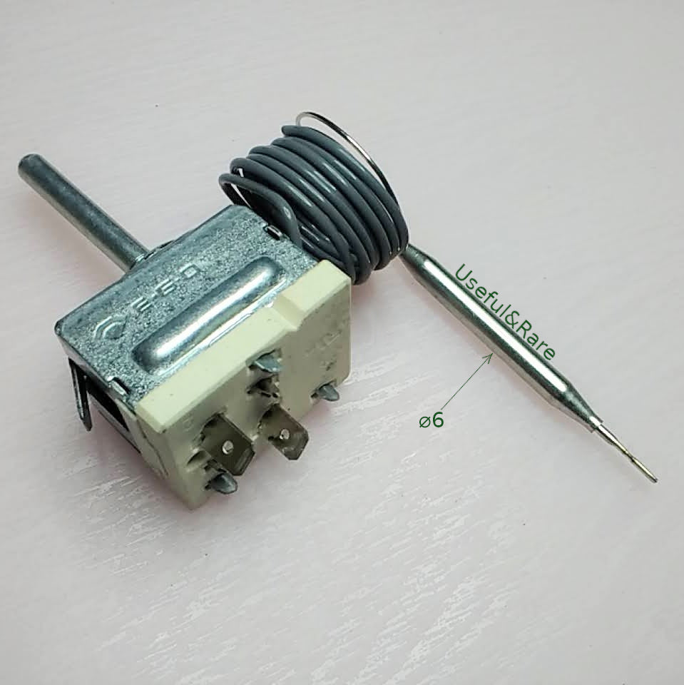Electric oven capillary thermostat EGO 55.17052.160 260°C d6
