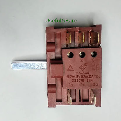 4-mode electric stoves selector switch Majade T150 3E4 Ref:340 16/20A 3+2 pin
