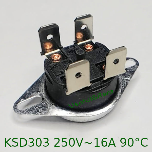 Water heaters boilers 4-pin thermostat KSD303 250V~16A 90°C