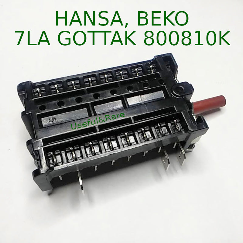 Genuine Hansa 8062895 (9 mode) Oven Function Selector Switch 800810