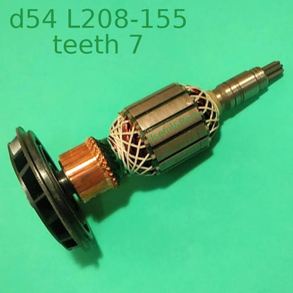 Bosch GSH 11 E GBH 11 DE Jackhammer motor armature d54 L208-155