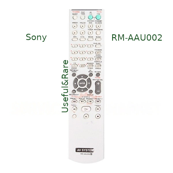 Sony RM-AAU002 Home Theater Remote Control