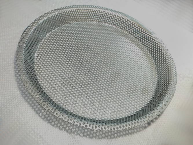 Round mesh sieve d270*330*2.5 for corn crusher