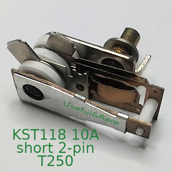 KST118 10A short 2-pin