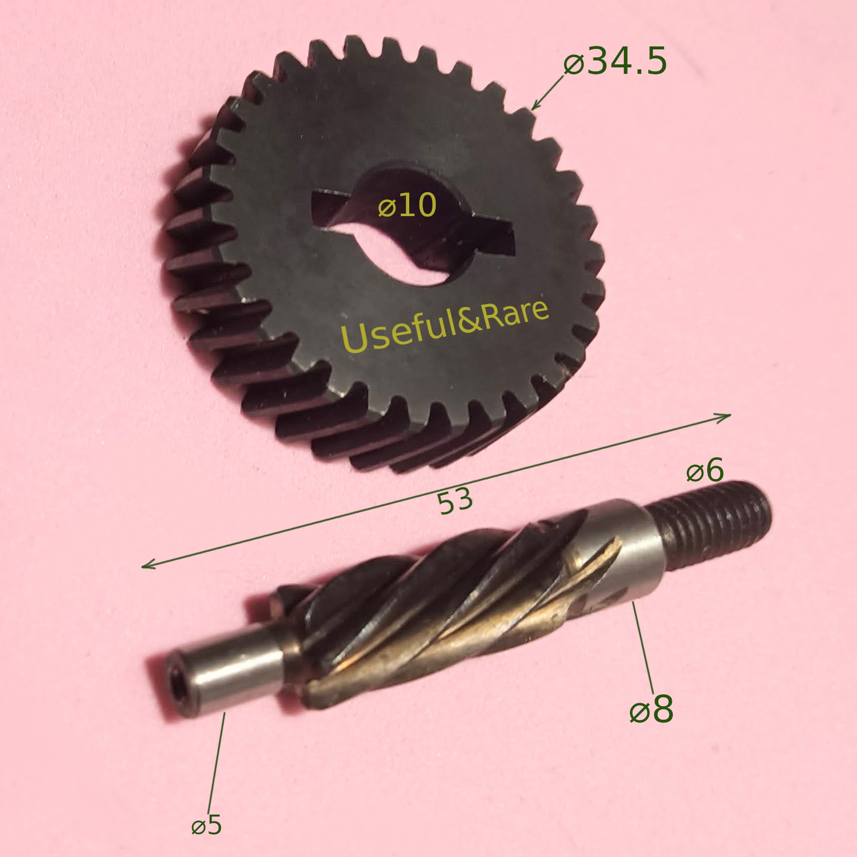 d34.5*10*h10 d5*8*L53