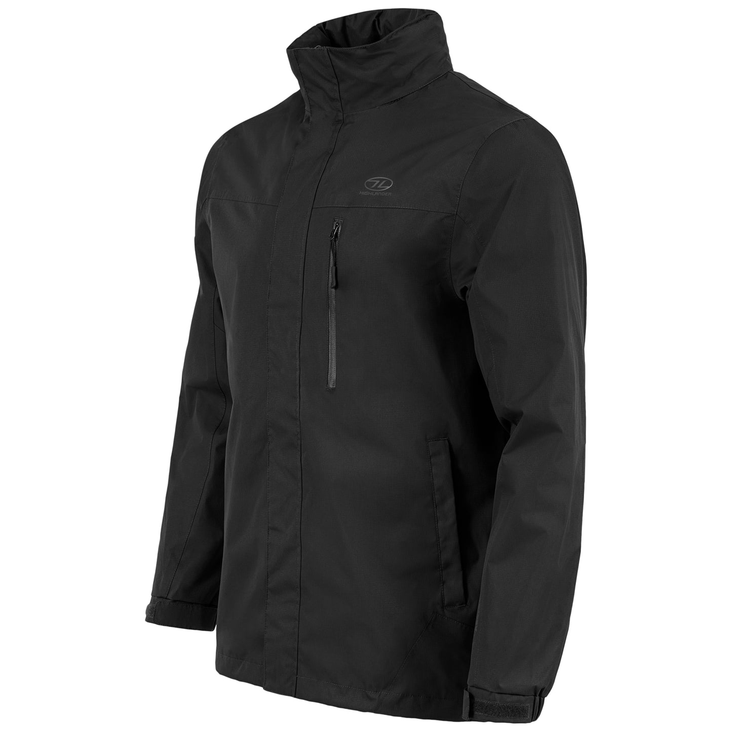 Waterproof Jacket Men's Highlander Kerrera Jacket Black L (JAC107-BK-L)