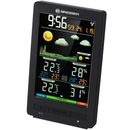 Weather station Bresser ClimaTemp WS Black (7007321CM3000)