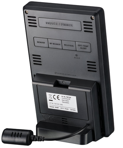 Weather station Bresser ClimaTemp WS Black (7007321CM3000)