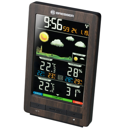 Weather station Bresser ClimaTemp WS Brown (7007320)