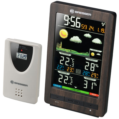 Метеостанция Bresser ClimaTemp WS Brown (7007320)