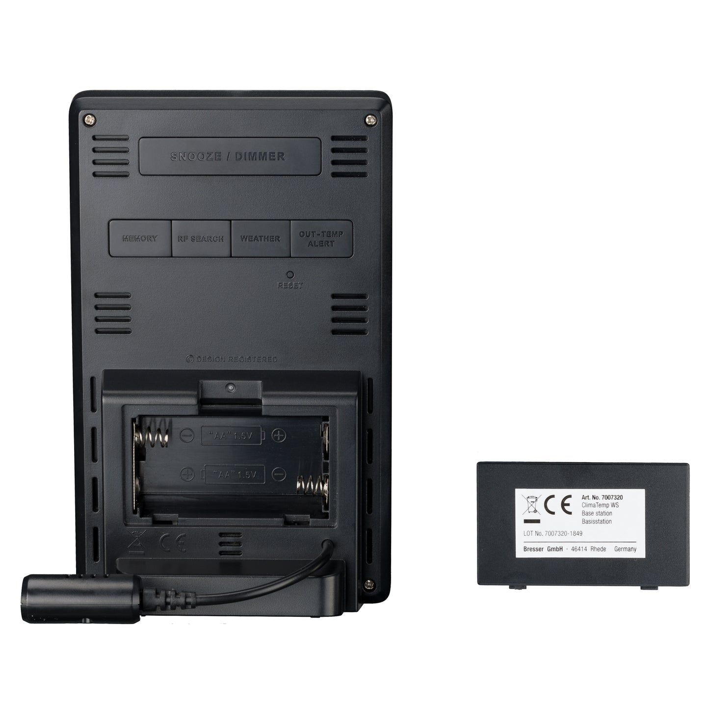 Weather station Bresser ClimaTemp WS Brown (7007320)