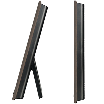 Weather station Bresser ClimaTemp XXL Weather Center with Display in Wooden Design Brown (7002420)