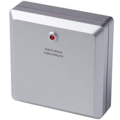 MyTime Crystal P Colour Projection Alarm Clock and Weather Stations Black (7060100)