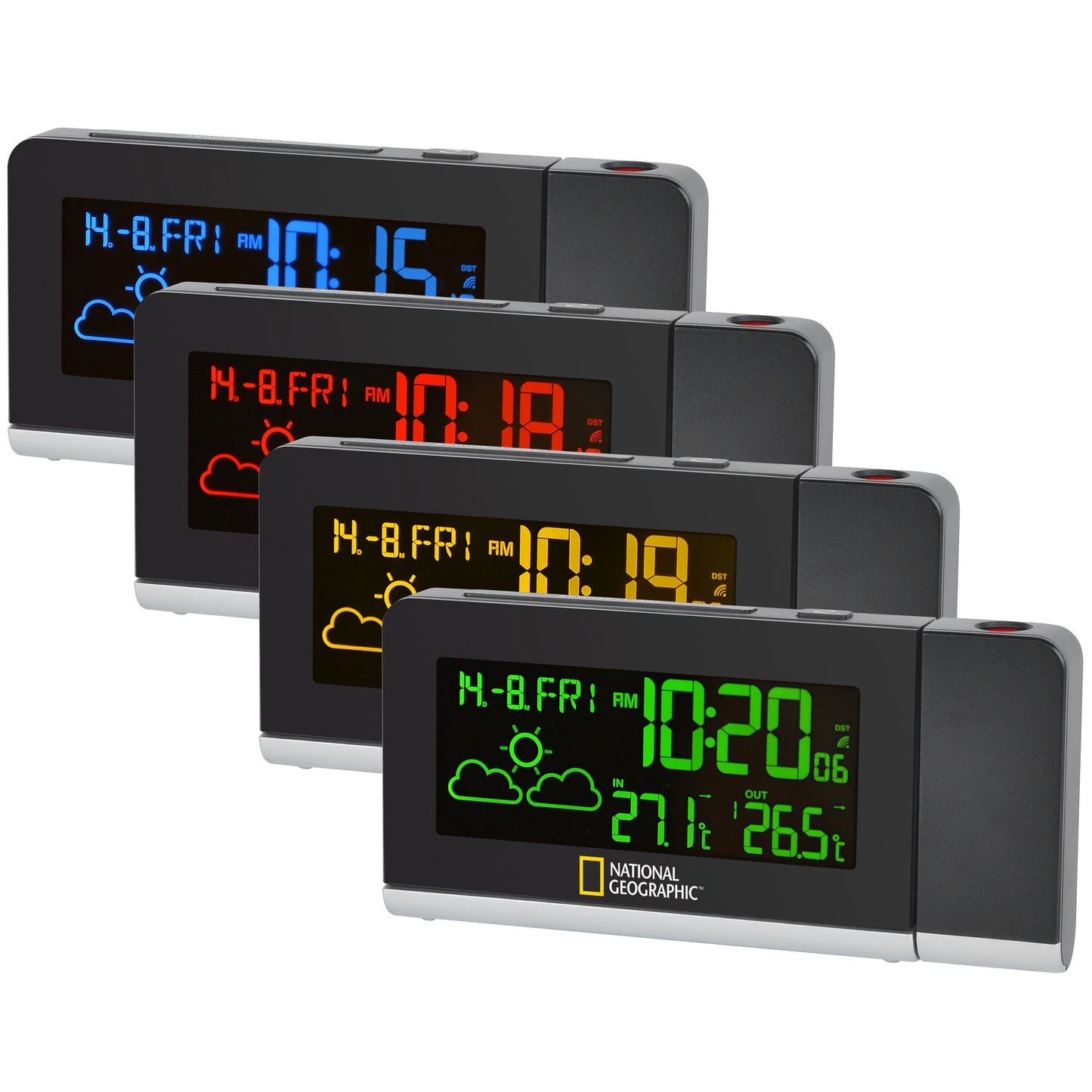 National Geographic Weather Station Multi Color Black (9070400)