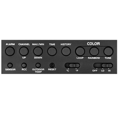 National Geographic Multi Color Wireless Weather Station Black (9070500)