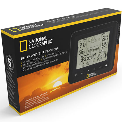 National Geographic Weather Stations Black (9070100)