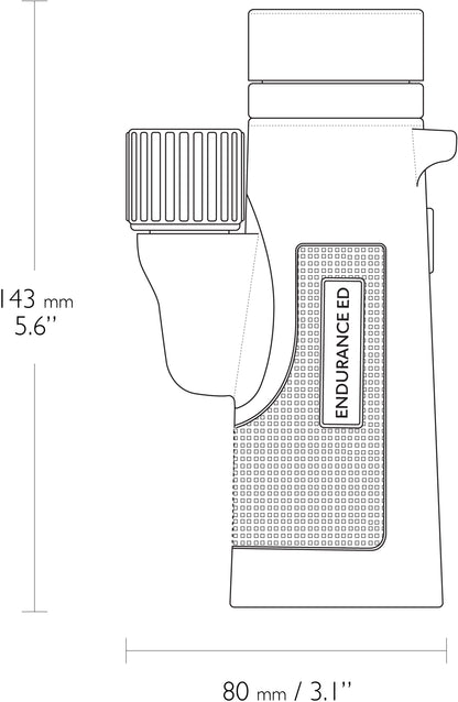 Monocular Hawke Endurance ED 10x42 Green (36321)