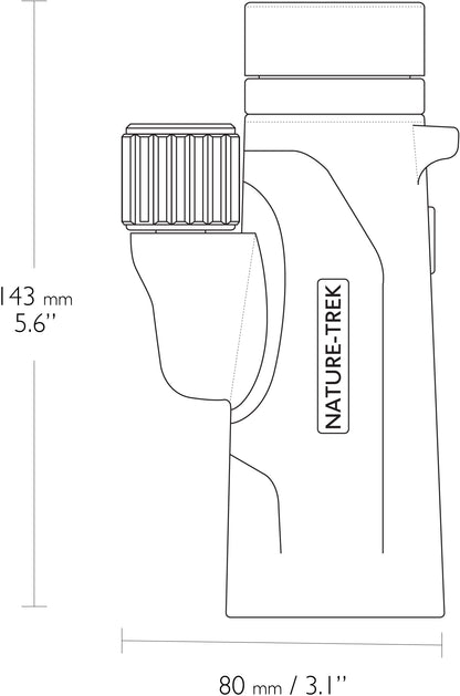 Hawke Nature Trek 8x42 Green Monocular (35220)