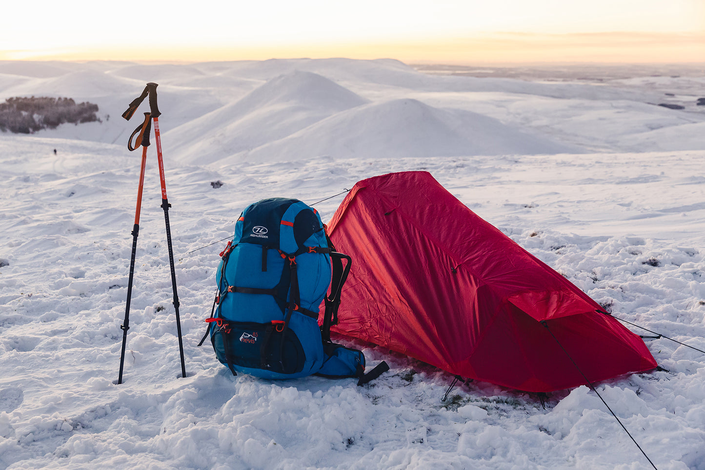 Tent Highlander Blackthorn 1 Red (TEN131-RD)