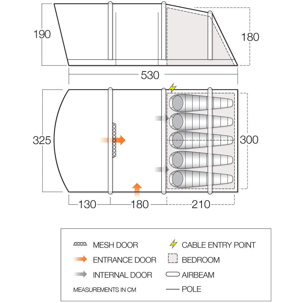 Vango Alton Air 500 Herbal (TEQALTOAIH09177)