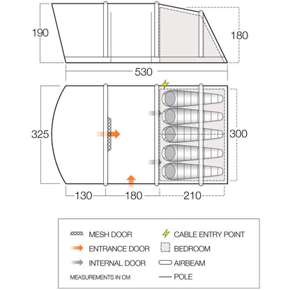 Vango Alton Air 500 Herbal (TEQALTOAIH09177)