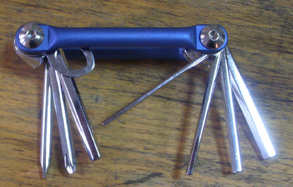 набор шестигранников и отверток (8 в 1)