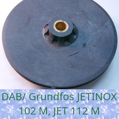 Рабочее колесо 130*34 насоса DAB/ Grundfos JETINOX 102 M, JET 112 M