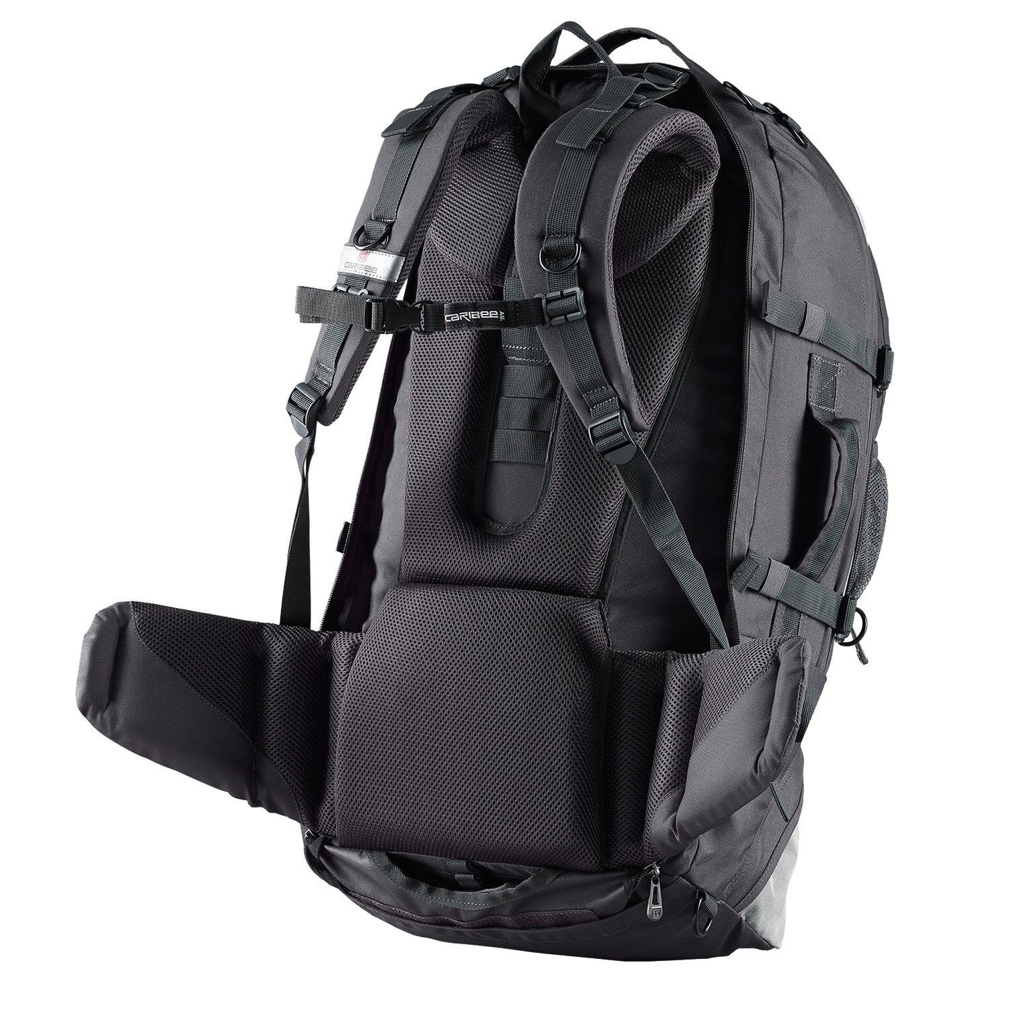 Backpack tourist Caribee Jet Pack 75 Storm Gray (68062)