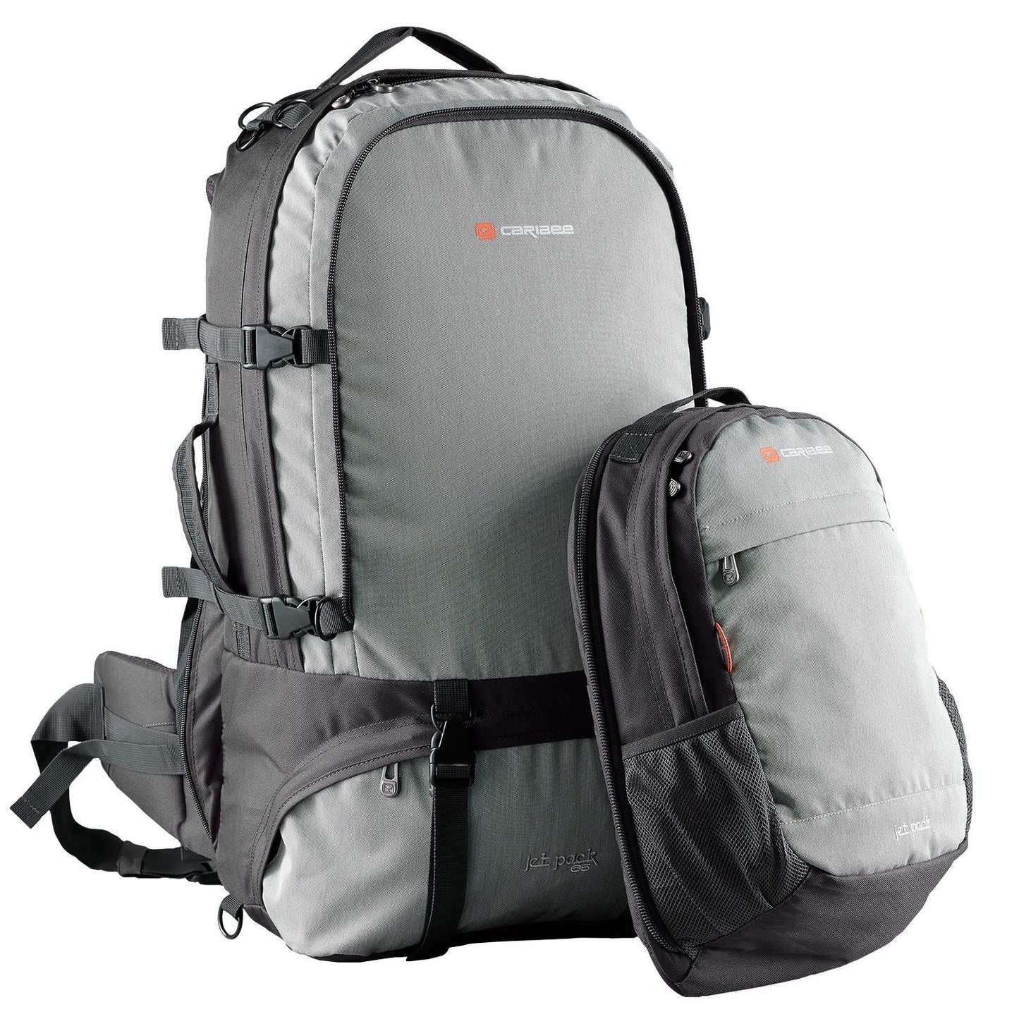 Backpack tourist Caribee Jet Pack 75 Storm Gray (68062)