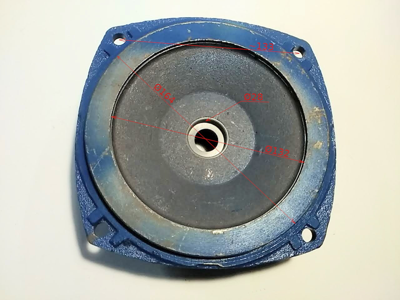 CPM 158 3 болта 28*35