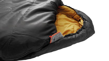 Sleeping bag Easy Camp Orbit 200/-1°C Black Left (240159)