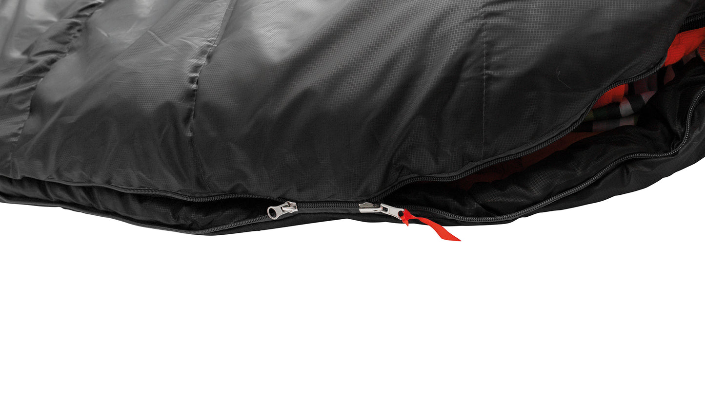 Sleeping bag Easy Camp Orbit 200/-1°C Black Left (240159)