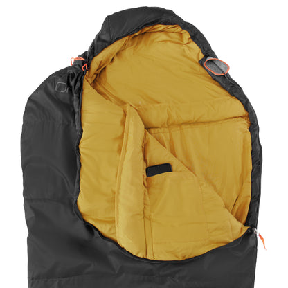 Sleeping bag Easy Camp Orbit 200/-1°C Black Left (240159)