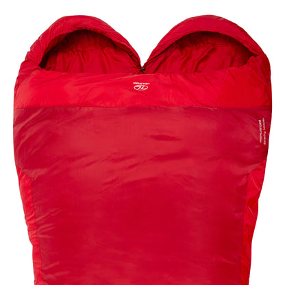 Sleeping bag Highlander Serenity 300 Double Mummy/-5°C Red (SB239-RD)