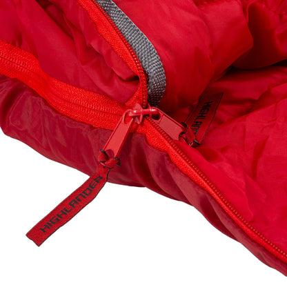 Sleeping bag Highlander Serenity 300 Double Mummy/-5°C Red (SB239-RD)