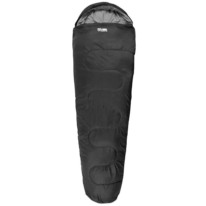 Sleeping bag Highlander Sleepline 300 Mummy/+3°C Black Right (SB039-BK)